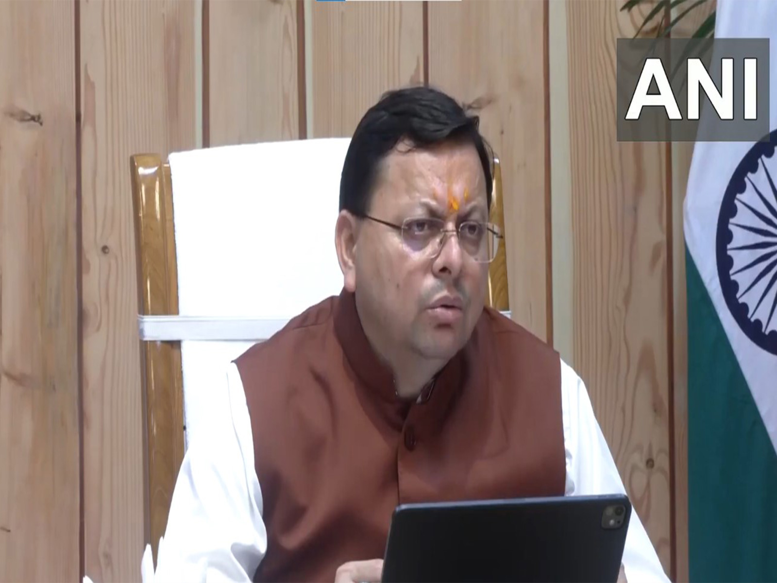 Uttarakhand CM Pushkar Singh Dhami (Photo: ANI)