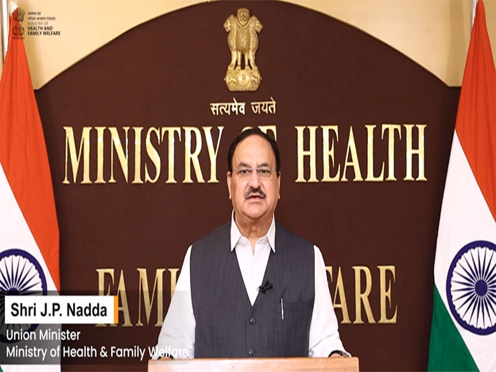 Union Minister for Health and Family Welfare Jagat Prakash Nadda (Photo/Ministry of Chemicals and Fertilizers)  Union Minister for Health and Family Welfare Jagat Prakash Nadda (Photo/Ministry of Chemicals and Fertilizers)