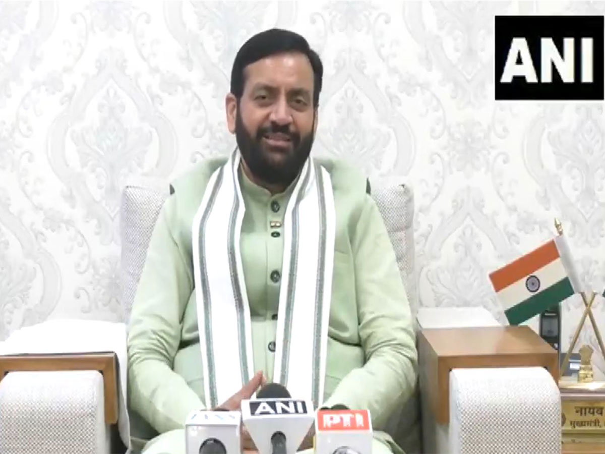 Haryana Chief Minister Nayab Singh Saini (File photo/ANI) Haryana Chief Minister Nayab Singh Saini (File photo/ANI)