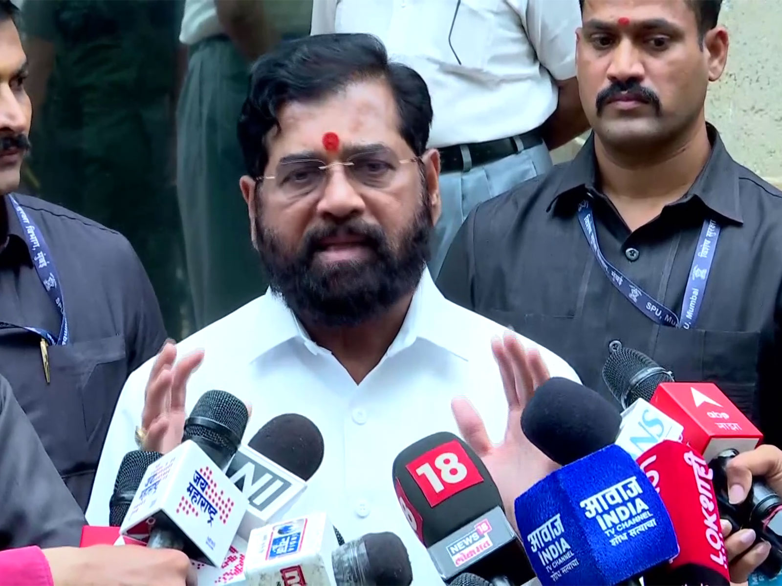 Maharashtra Deputy Chief Minister Eknath Shinde (Photo/ANI) Maharashtra Deputy Chief Minister Eknath Shinde (Photo/ANI)