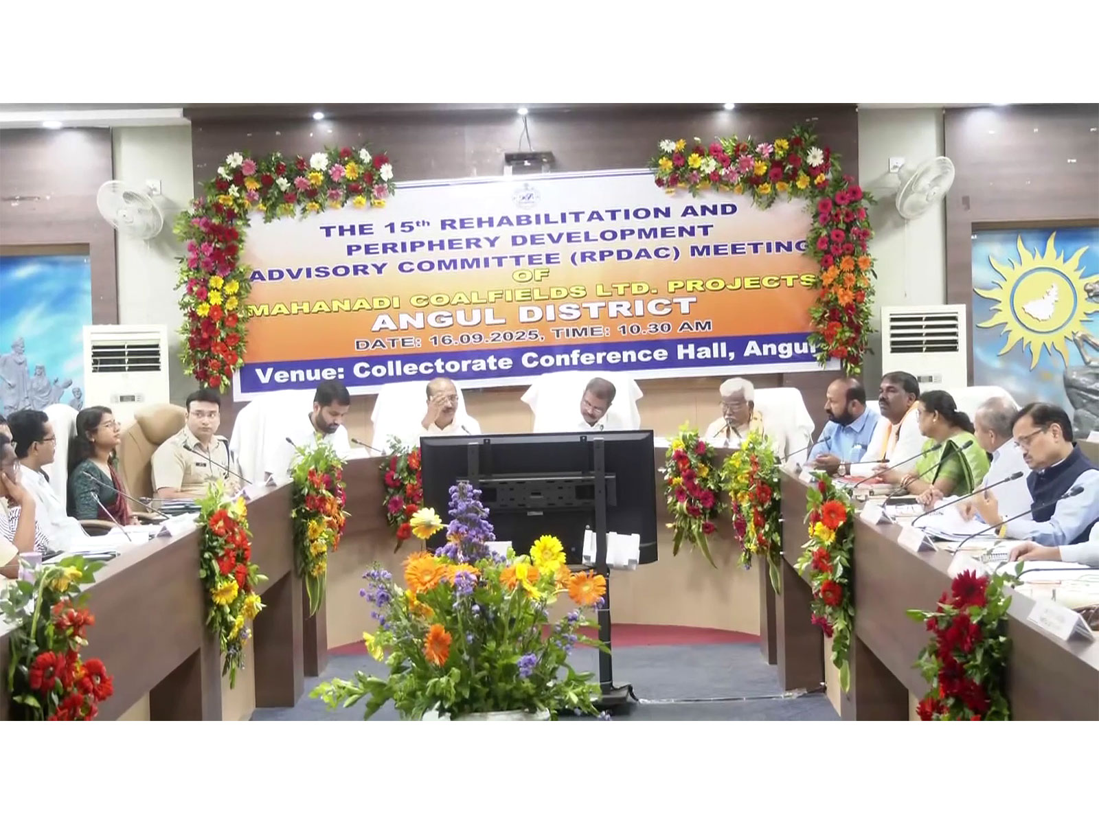 Union Minister Dharmendra Pradhan chairs RPDAC meeting (Photo/ANI) Union Minister Dharmendra Pradhan chairs RPDAC meeting (Photo/ANI)