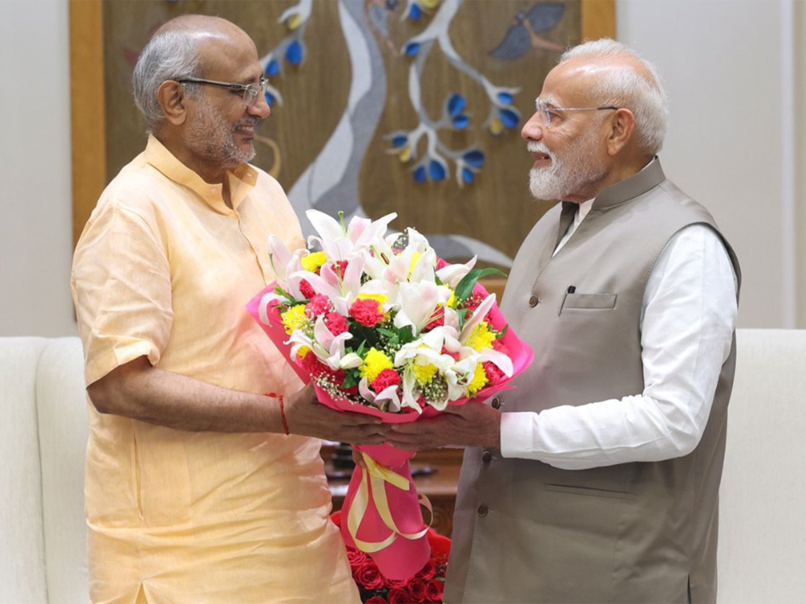 CP Radhakrishnan with PM Modi (Photo/X/@VPIndia)) CP Radhakrishnan with PM Modi (Photo/X/@VPIndia))
