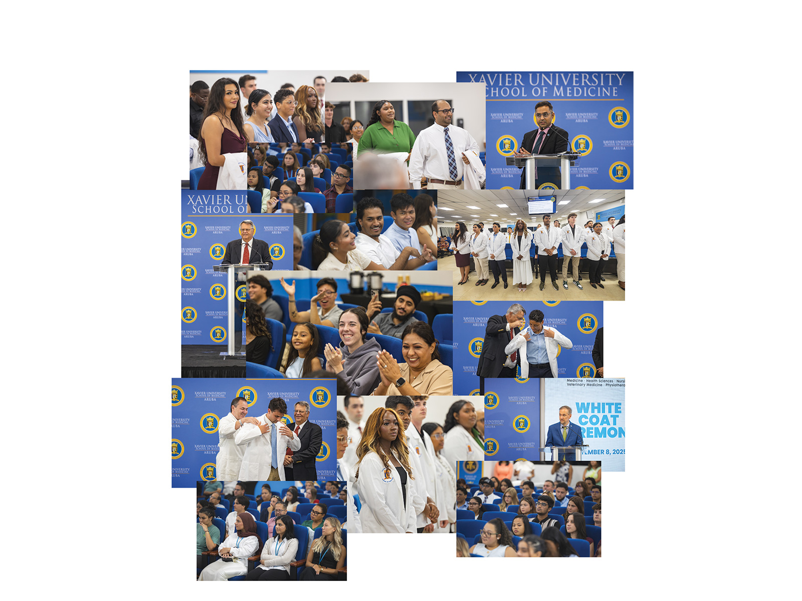 Xavier University School of Medicine – Aruba welcomes Fall 2025 Medicine, Veterinary, and Nursing cohort with Orientation & White Coat Ceremony Xavier University School of Medicine – Aruba welcomes Fall 2025 Medicine, Veterinary, and Nursing cohort with Orientation & White Coat Ceremony