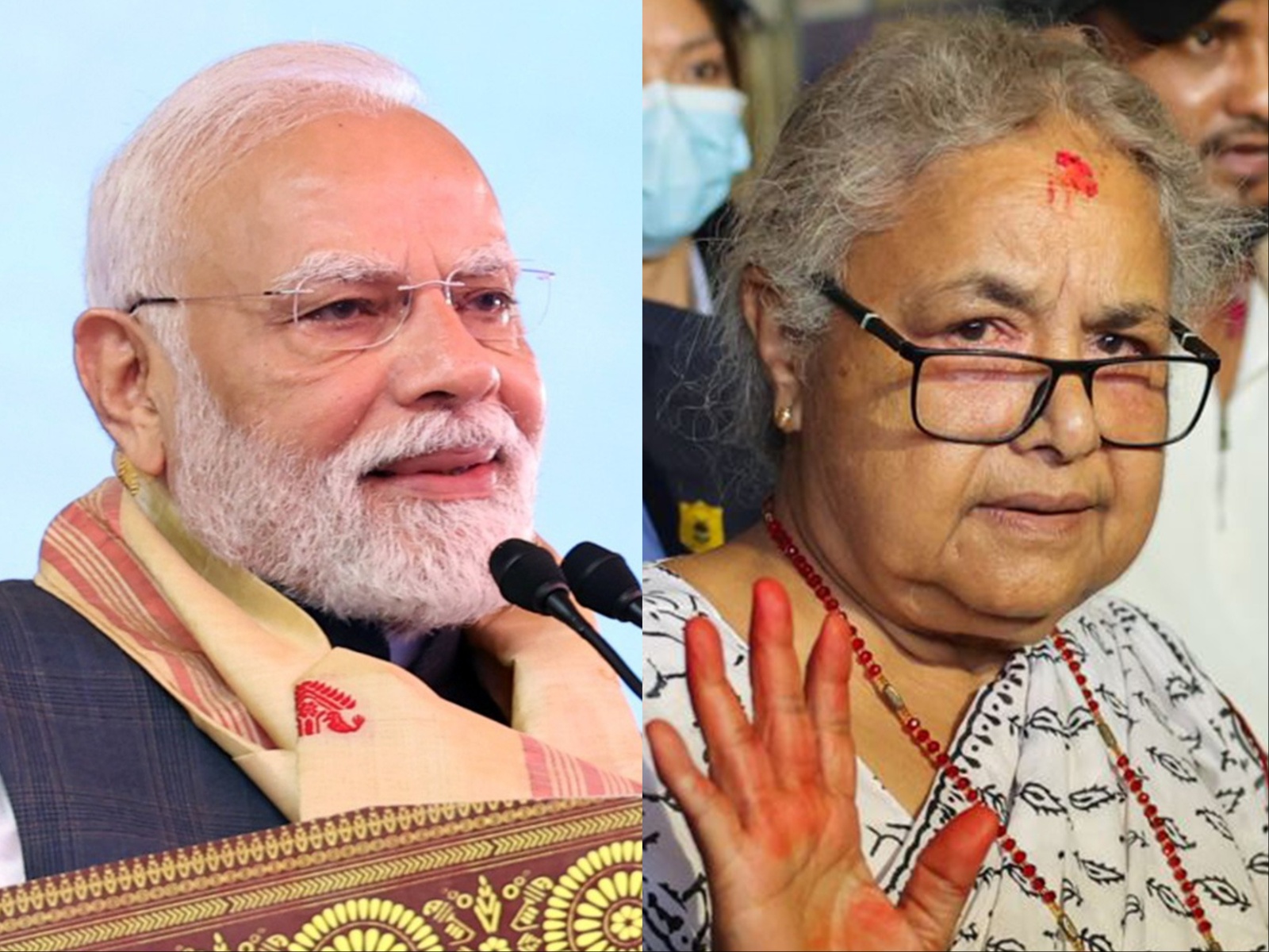 Prime Minister Narendra Modi (L) and Prime Minister of the interim Government of Nepal, Sushila Karki (R) (File Photo/ANI)