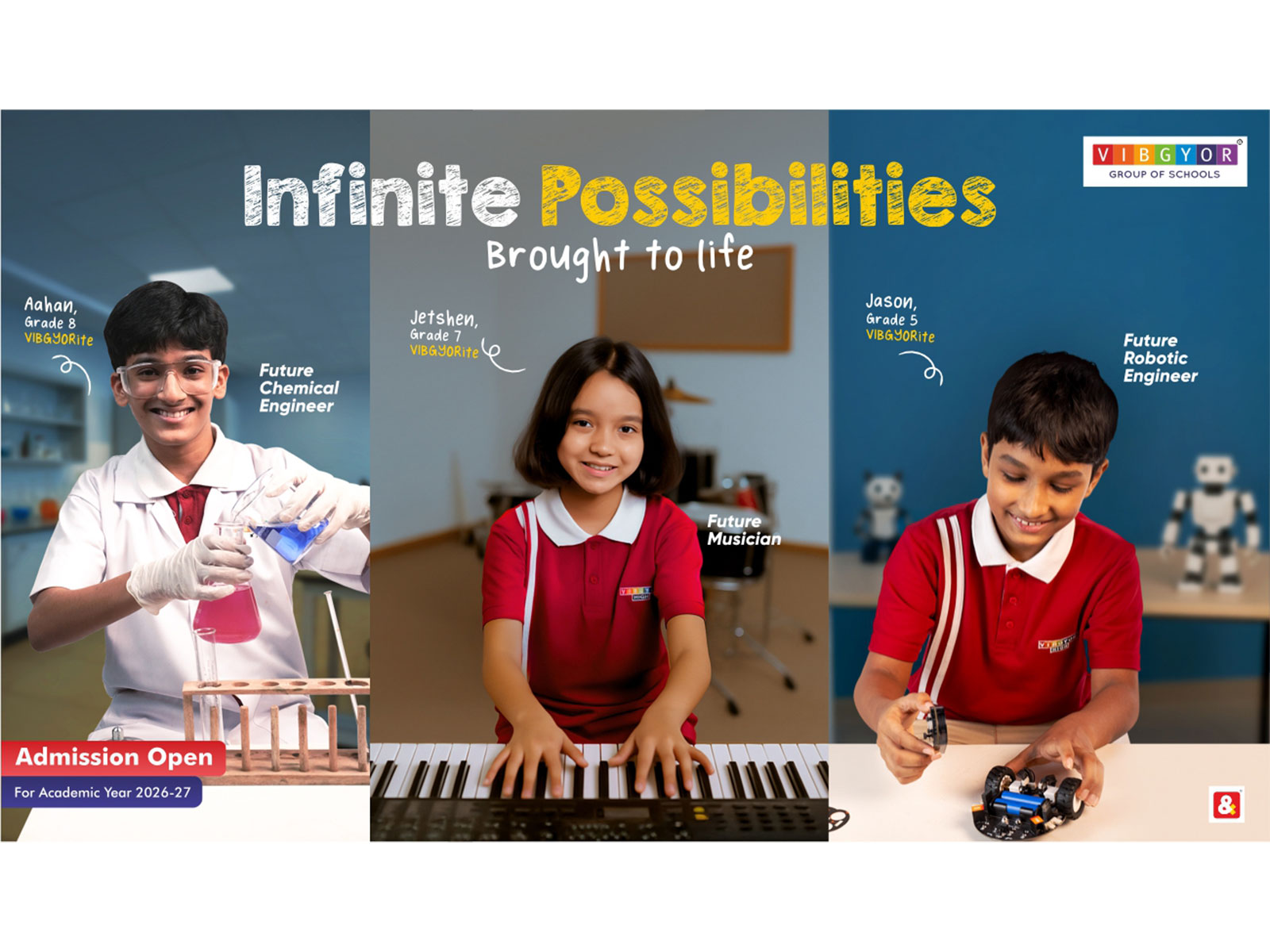 VIBGYOR Group of Schools Champions Holistic Growth with ‘Infinite Possibilities’. VIBGYOR Group of Schools Champions Holistic Growth with ‘Infinite Possibilities’.