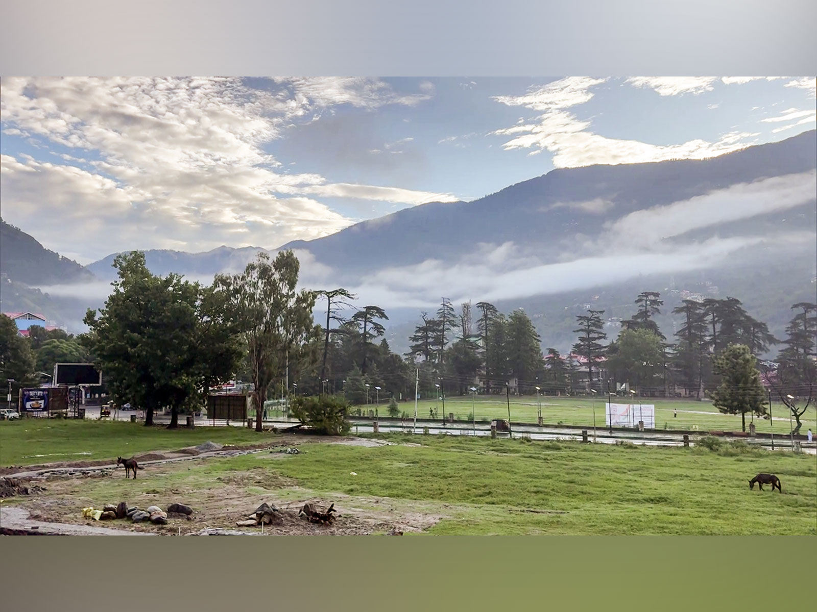 Visuals of clear skies in Mandi, Himachal Pradesh (File Photo/ANI) Visuals of clear skies in Mandi, Himachal Pradesh (File Photo/ANI)