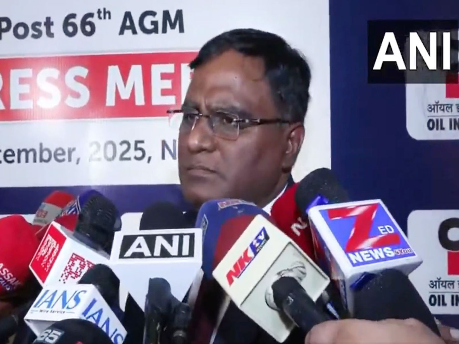 Ranjit Rath, Chairman & Managing Director Oil India (Photo/ANI) Ranjit Rath, Chairman & Managing Director Oil India (Photo/ANI)