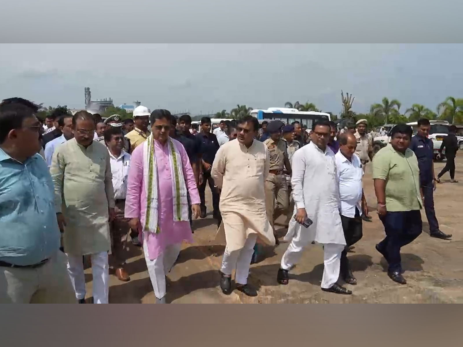 Tripura CM Manik Saha inspects Mata Tripurasundari temple preparations ahead of PM Modi's upcoming visit (Photo/ANI) Tripura CM Manik Saha inspects Mata Tripurasundari temple preparations ahead of PM Modi's upcoming visit (Photo/ANI)