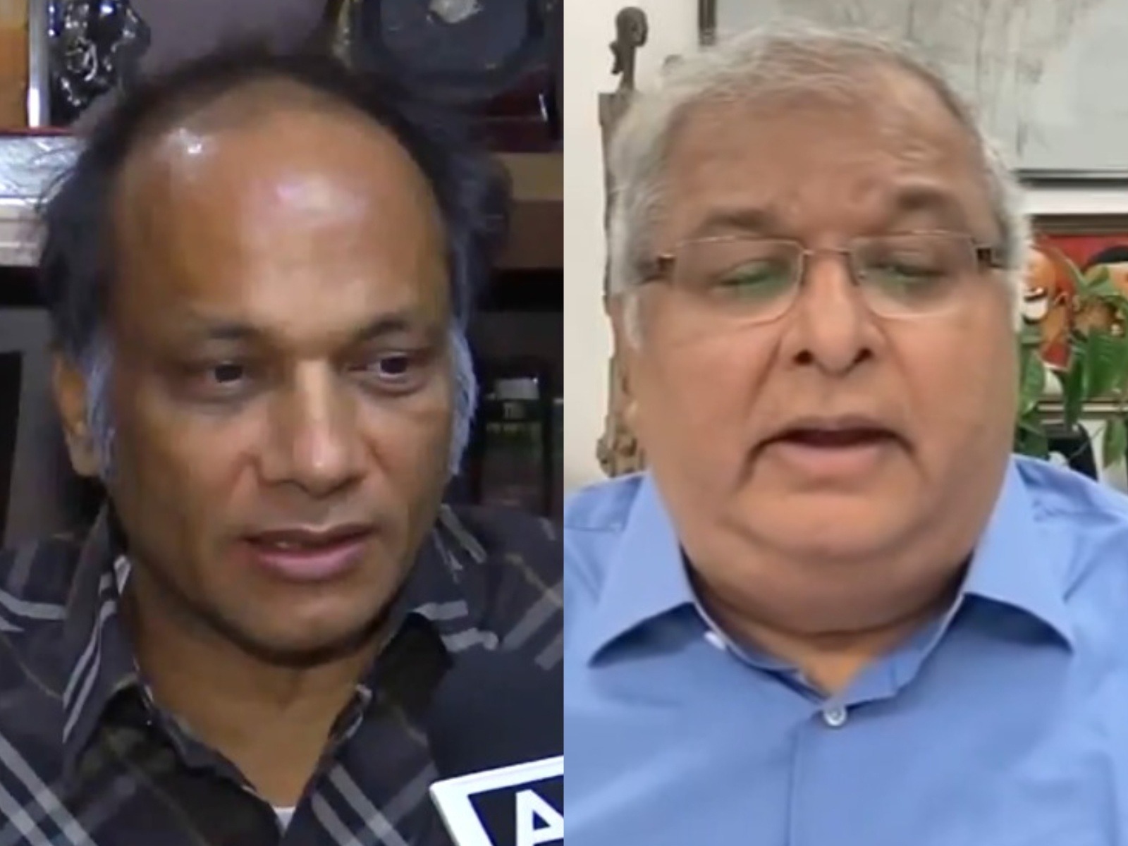 Senior advocate Amit Desai (R); Advocate Vijay Agarwal (L) (Photo/ANI) Senior advocate Amit Desai (R); Advocate Vijay Agarwal (L) (Photo/ANI)