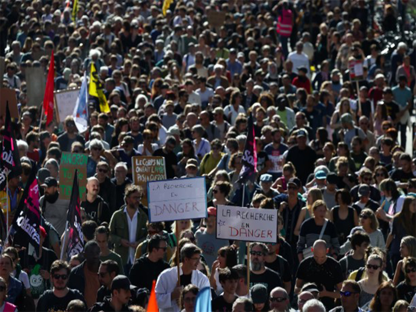 Visuals from the protest (Photo/Reuters) Visuals from the protest (Photo/Reuters)