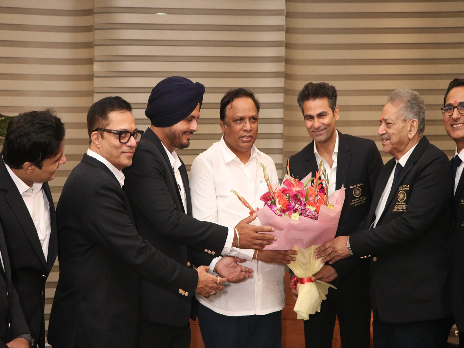1996 Junior World Cup cricket team felicitated (Photo/X@ShelarAshish) 1996 Junior World Cup cricket team felicitated (Photo/X@ShelarAshish)