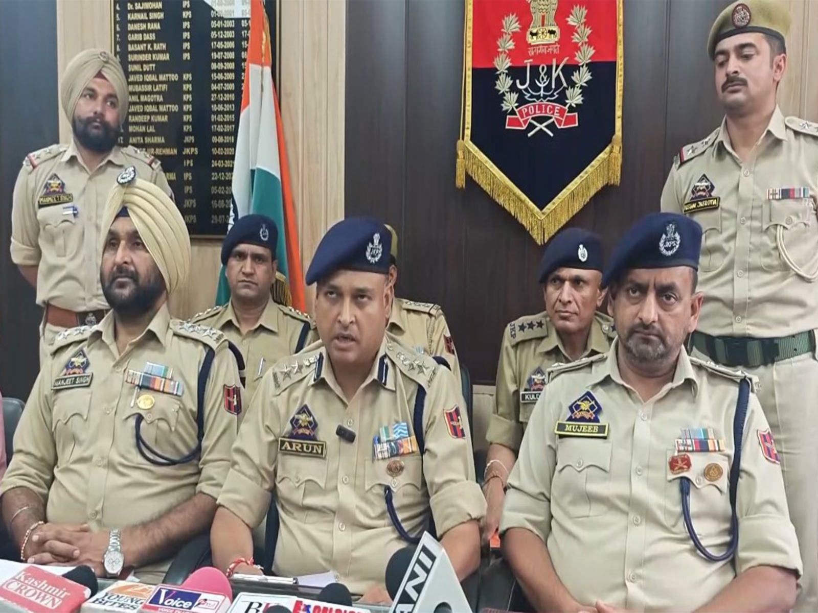 Senior Superintendent of Police (SSP) Ramban, Arun Gupta. (Photo/ANI) Senior Superintendent of Police (SSP) Ramban, Arun Gupta. (Photo/ANI)