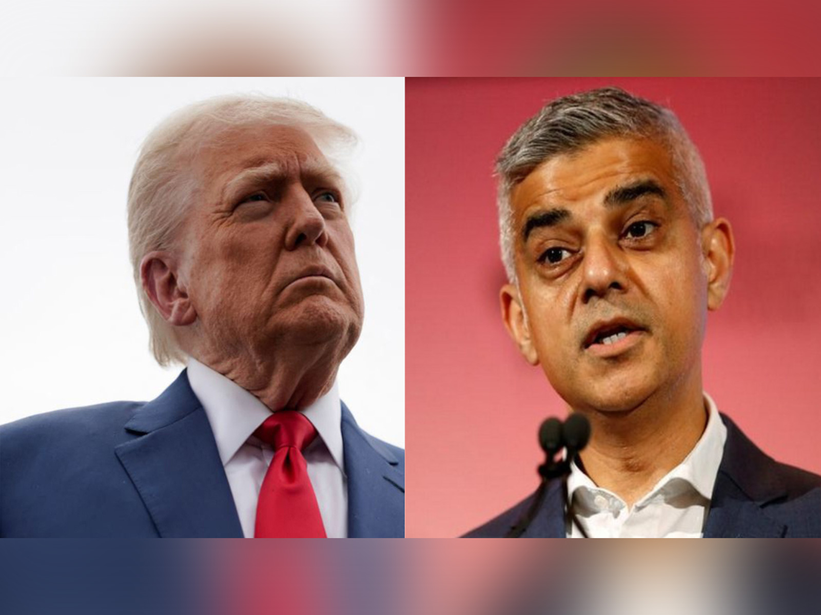 US President Donald Trump (on left) and London Mayor Sadiq Khan (File Photo/Reuters) US President Donald Trump (on left) and London Mayor Sadiq Khan (File Photo/Reuters)
