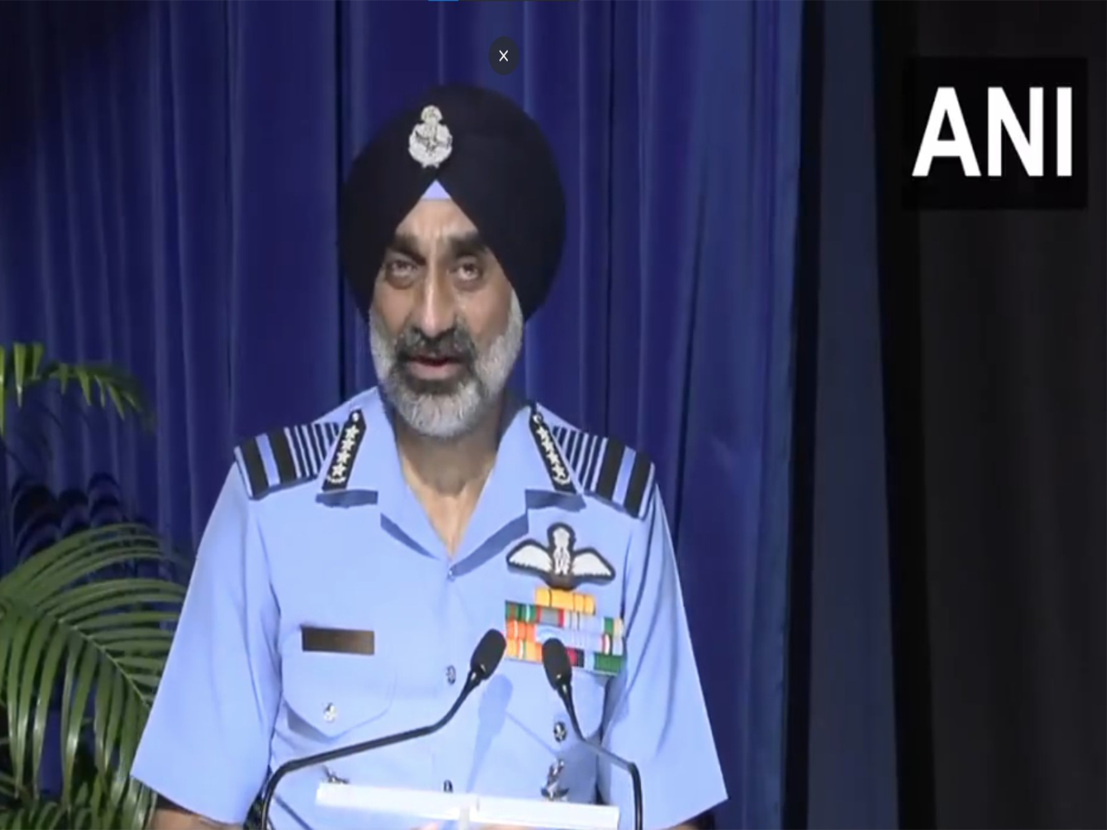 Chief of the Air Staff, Air Chief Marshal Amar Preet Singh (Photo/ANI) Chief of the Air Staff, Air Chief Marshal Amar Preet Singh (Photo/ANI)