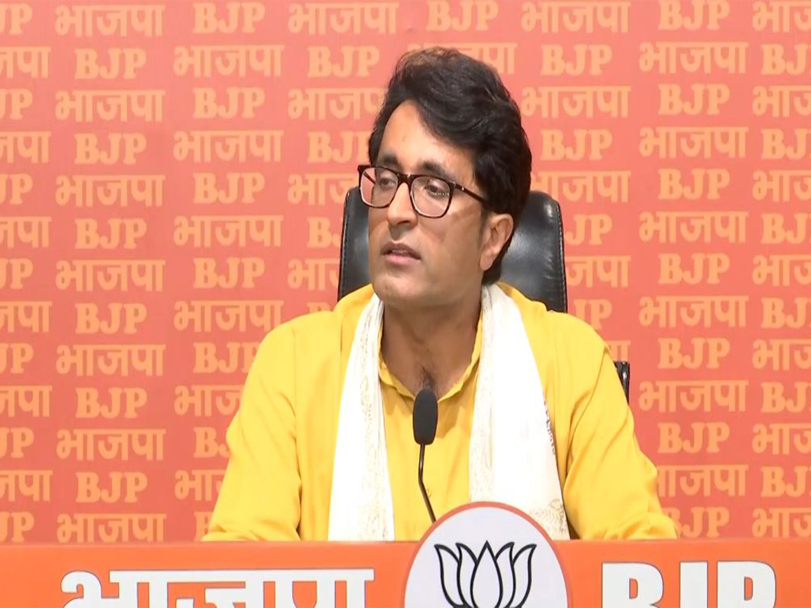 BJP National Spokesperson Pradeep Bhandari (Photo/ANI) BJP National Spokesperson Pradeep Bhandari (Photo/ANI)