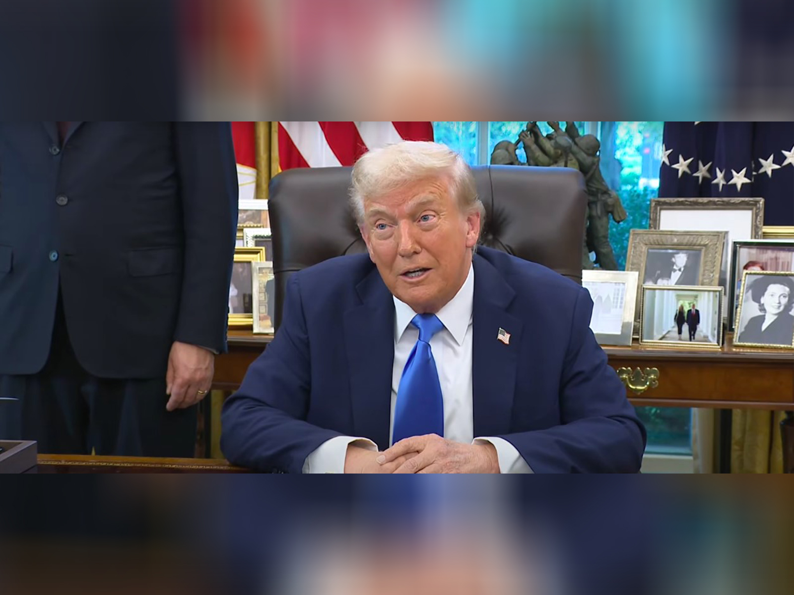 US President Donald Trump (Photo/Youtube of the White House)  US President Donald Trump (Photo/Youtube of the White House)