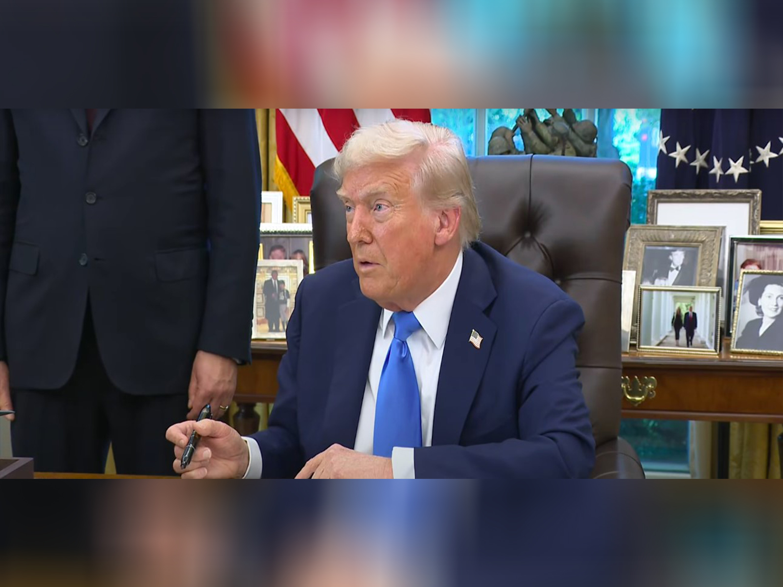 US President Donald Trump (Photo/Youtube of the White House) US President Donald Trump (Photo/Youtube of the White House)