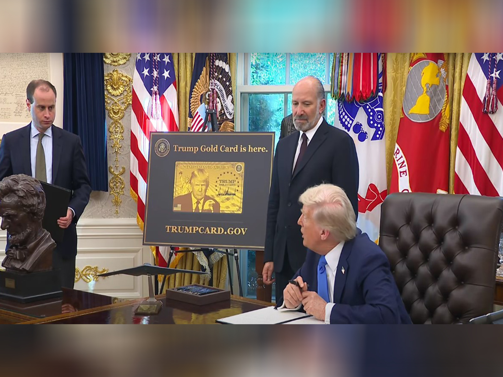 US President Donald Trump (Youtube of The White House)  US President Donald Trump (Youtube of The White House)