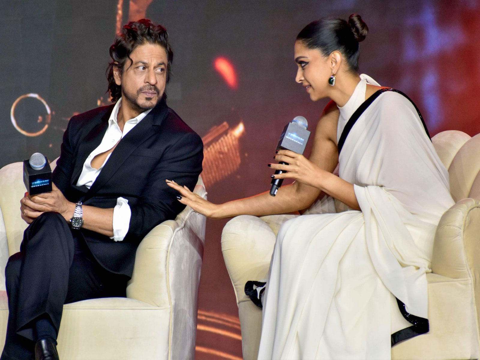 Deepika Padukone, Shah Rukh Khan (Photo/ANI) Deepika Padukone, Shah Rukh Khan (Photo/ANI)