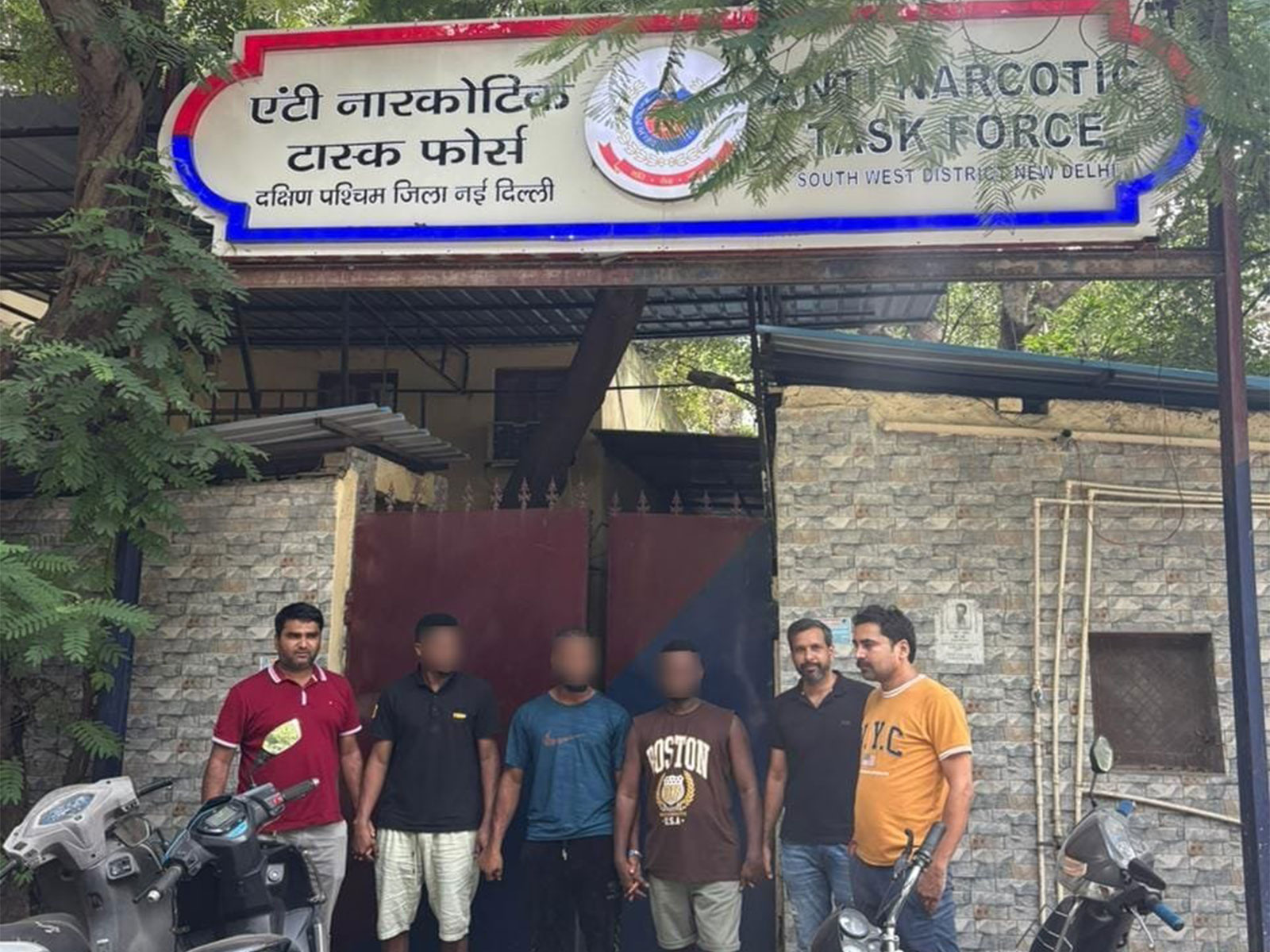 Three Nigerians held for illegal stay in Delhi. (Photo/Delhi Police) Three Nigerians held for illegal stay in Delhi. (Photo/Delhi Police)