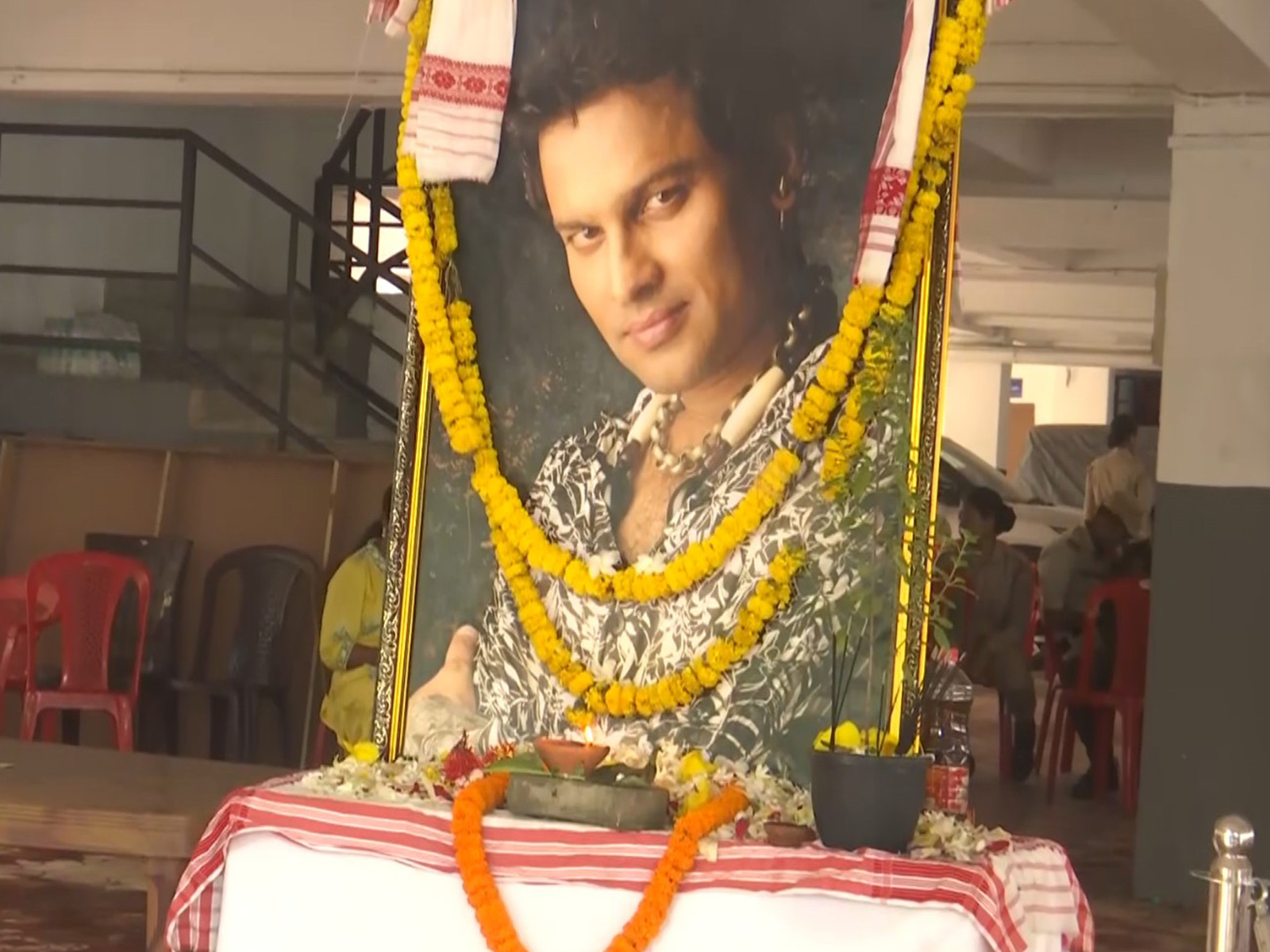 Visuals from Zubeen Garg's residence (Photo/ANI) Visuals from Zubeen Garg's residence (Photo/ANI)