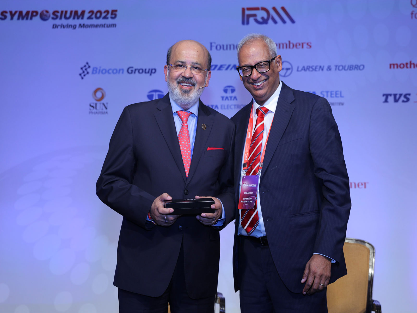 (L-R) Sunil Sinha, Founder & CEO, Ignite Excellence DMCC and Soumitra Bhattacharya, CEO & Director, IFQM at IFQM Symposium 2025 (L-R) Sunil Sinha, Founder & CEO, Ignite Excellence DMCC and Soumitra Bhattacharya, CEO & Director, IFQM at IFQM Symposium 2025