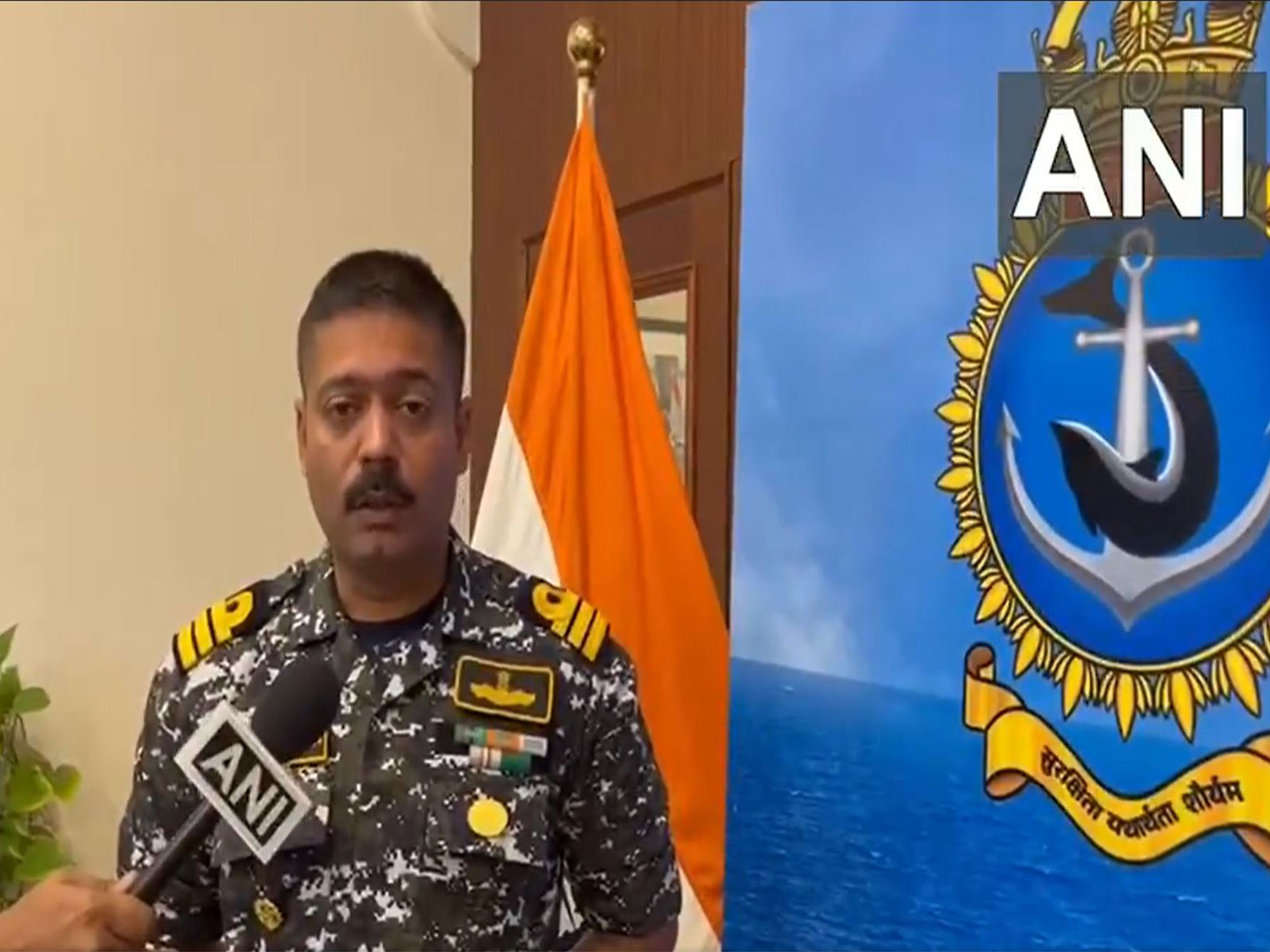 Commanding Officer INS Nistar Amitsubhro Banerji (Photo/ANI) Commanding Officer INS Nistar Amitsubhro Banerji (Photo/ANI)