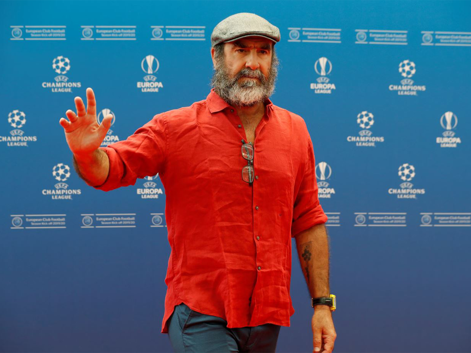 Former France and Manchester United football legend Eric Cantona (File Photo/Reuters) Former France and Manchester United football legend Eric Cantona (File Photo/Reuters)