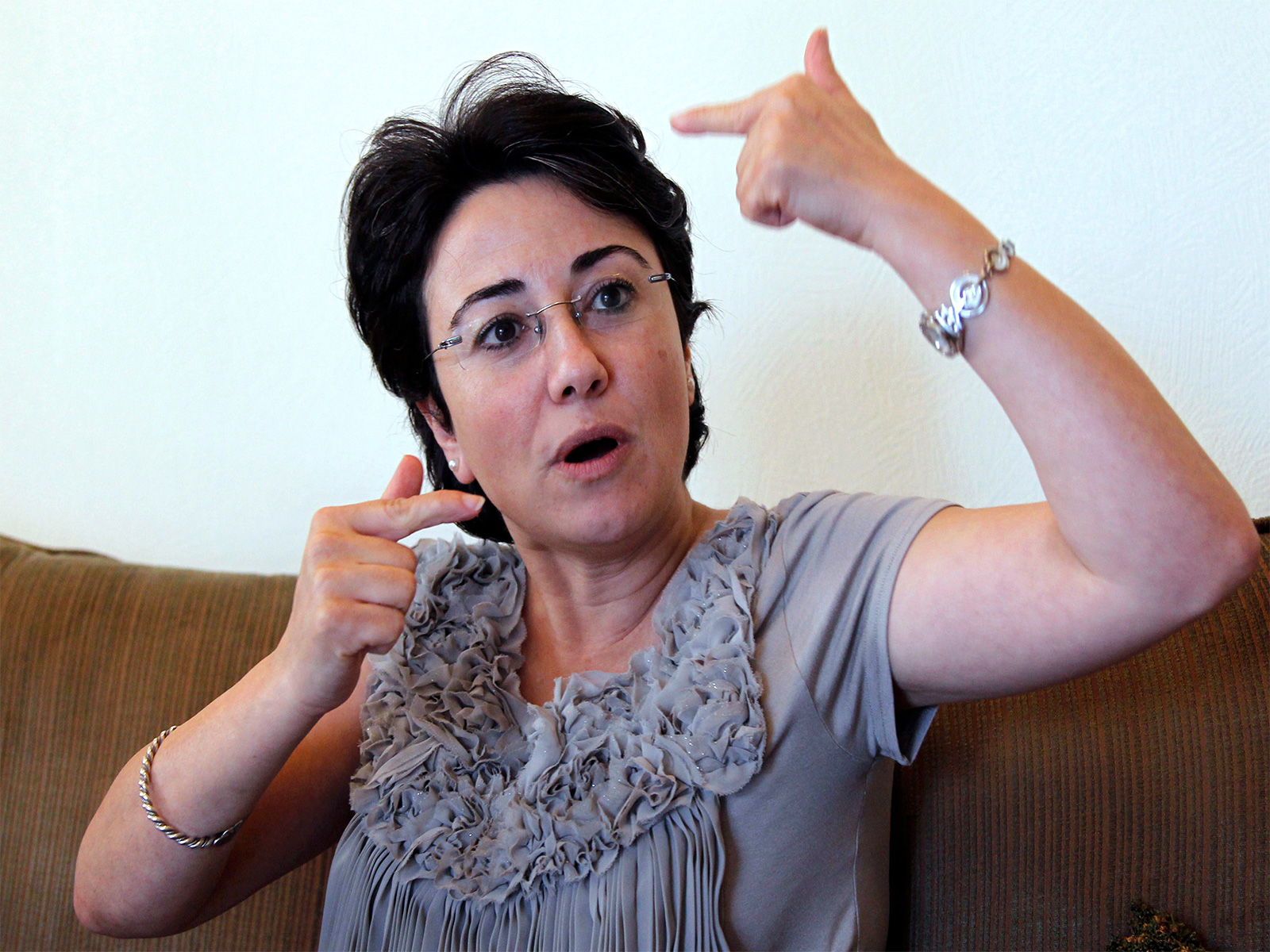 former Arab Knesset member Haneen Zoabi (Photo/Reuters) former Arab Knesset member Haneen Zoabi (Photo/Reuters)