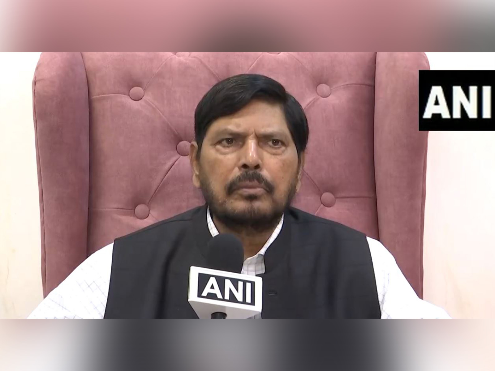 Union Minister Ramdas Athwale (Photo/ANI) Union Minister Ramdas Athwale (Photo/ANI)