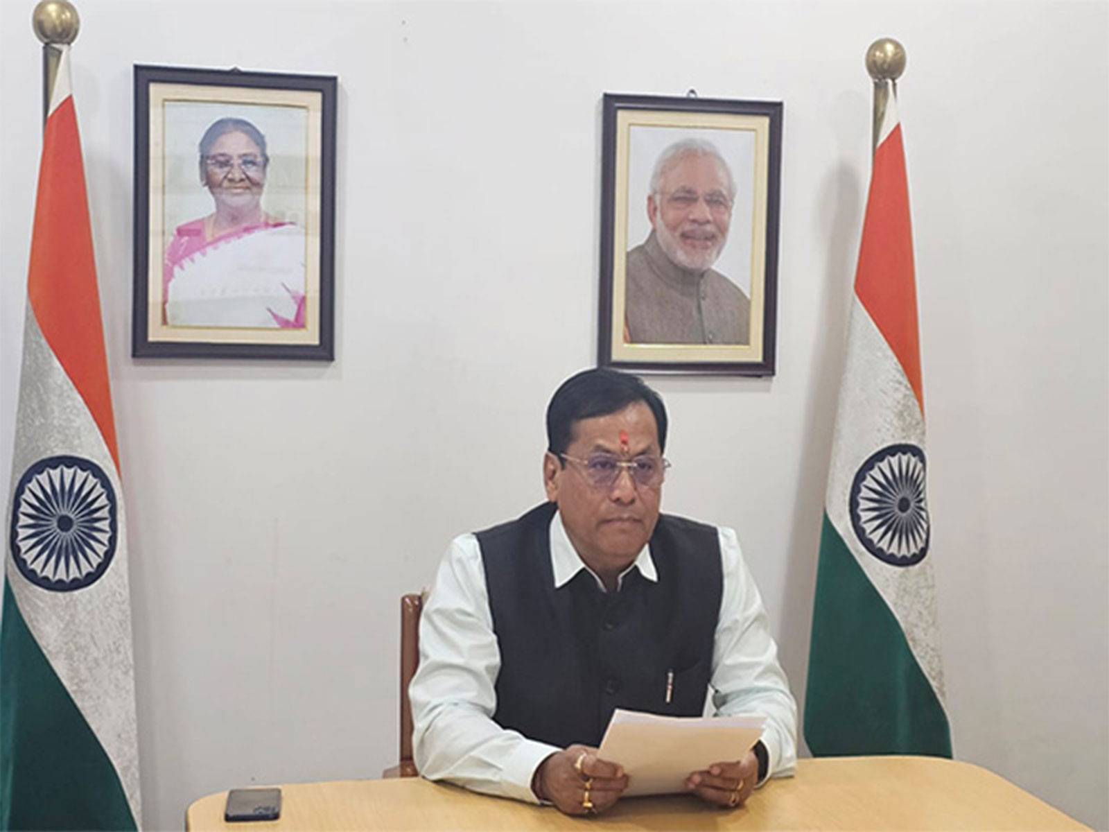 Union Minister for Ports, Shipping & Waterways Sarbananda Sonowal(Photo/Deendayal port Authority , Kandla) Union Minister for Ports, Shipping & Waterways Sarbananda Sonowal(Photo/Deendayal port Authority , Kandla)