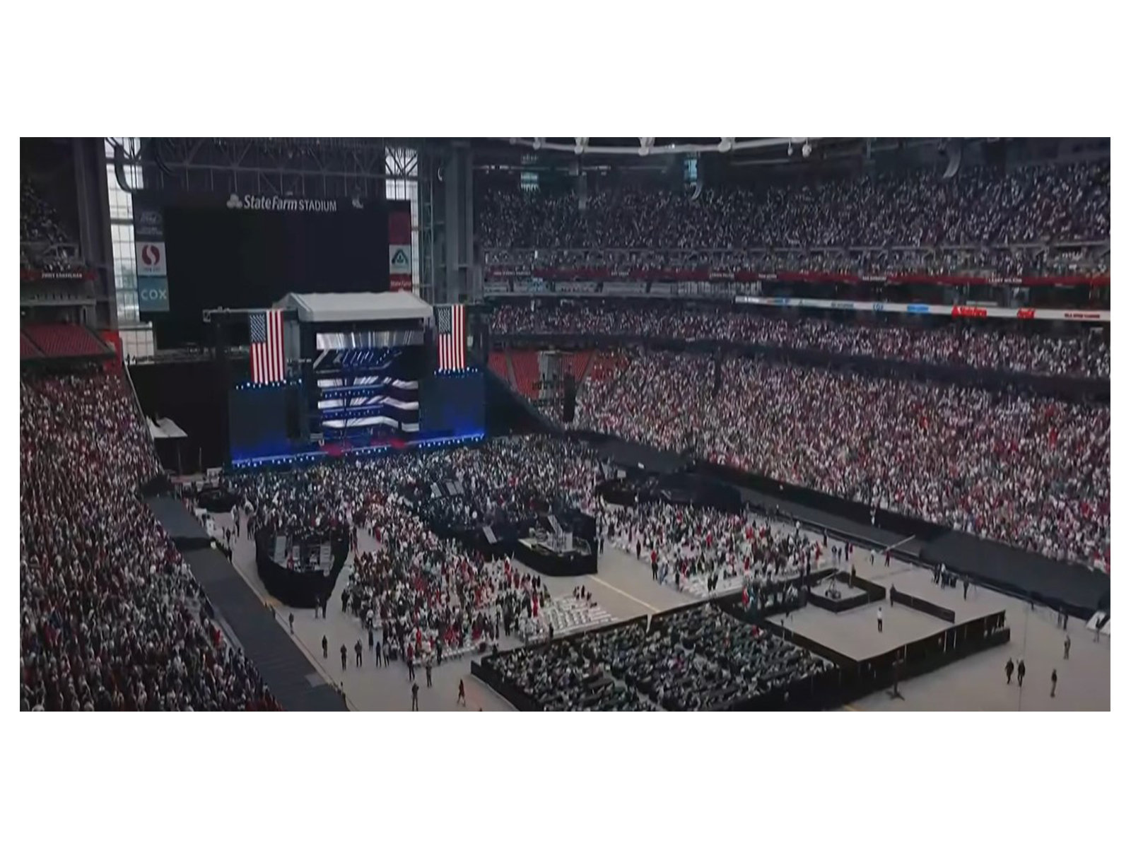 Memorial service for the conservative activist Charlie Kirk (Photo/Youtube of Turning Point USA) Memorial service for the conservative activist Charlie Kirk (Photo/Youtube of Turning Point USA)