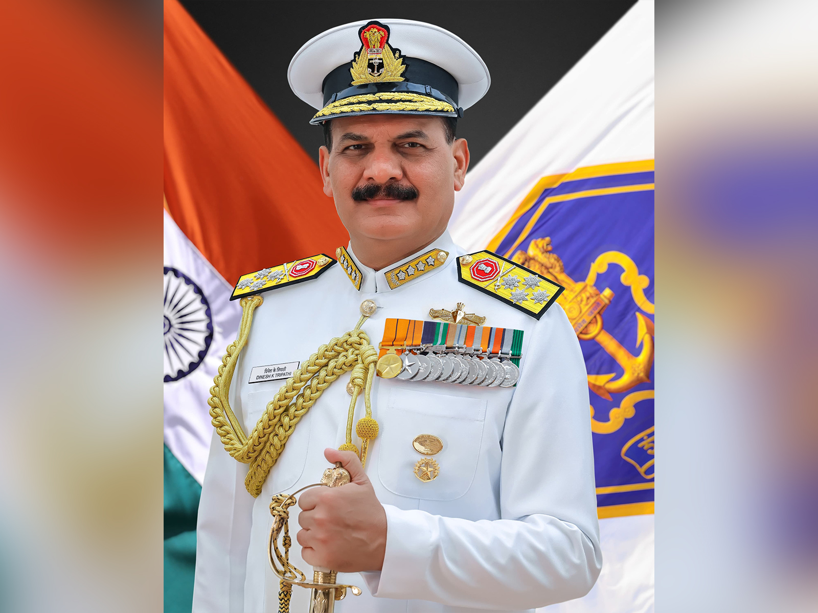Adm Dinesh K Tripathi, Chief of the Naval Staff (Photo/IndianNavy) Adm Dinesh K Tripathi, Chief of the Naval Staff (Photo/IndianNavy)
