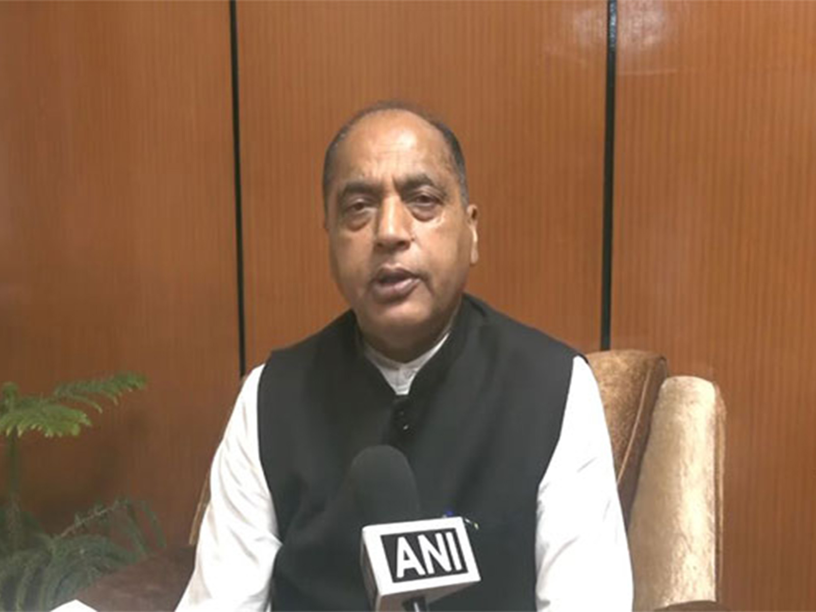 Former Himachal Pradesh Chief Minister and Leader of Opposition Jai Ram Thakur (Photo/ANI) Former Himachal Pradesh Chief Minister and Leader of Opposition Jai Ram Thakur (Photo/ANI)