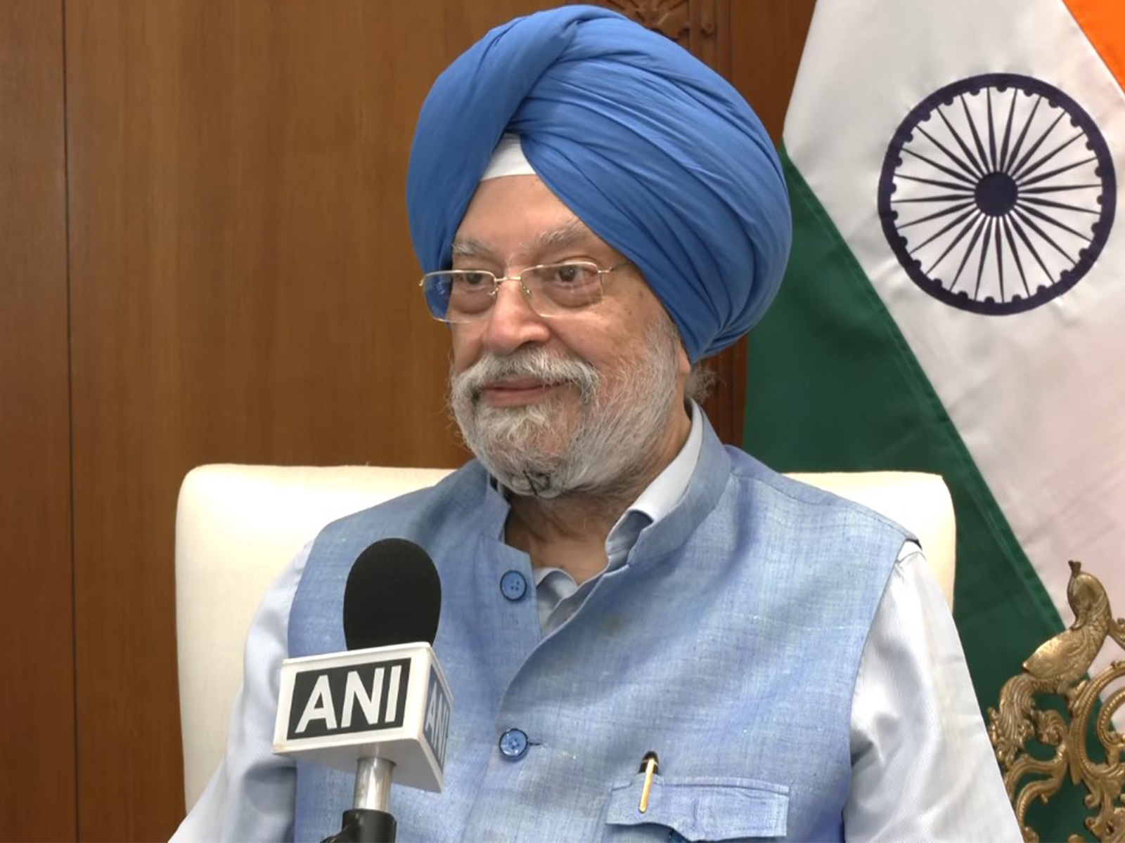 Union Petroleum and Natural Gas Minister Hardeep Singh Puri (Photo/ANI) Union Petroleum and Natural Gas Minister Hardeep Singh Puri (Photo/ANI)