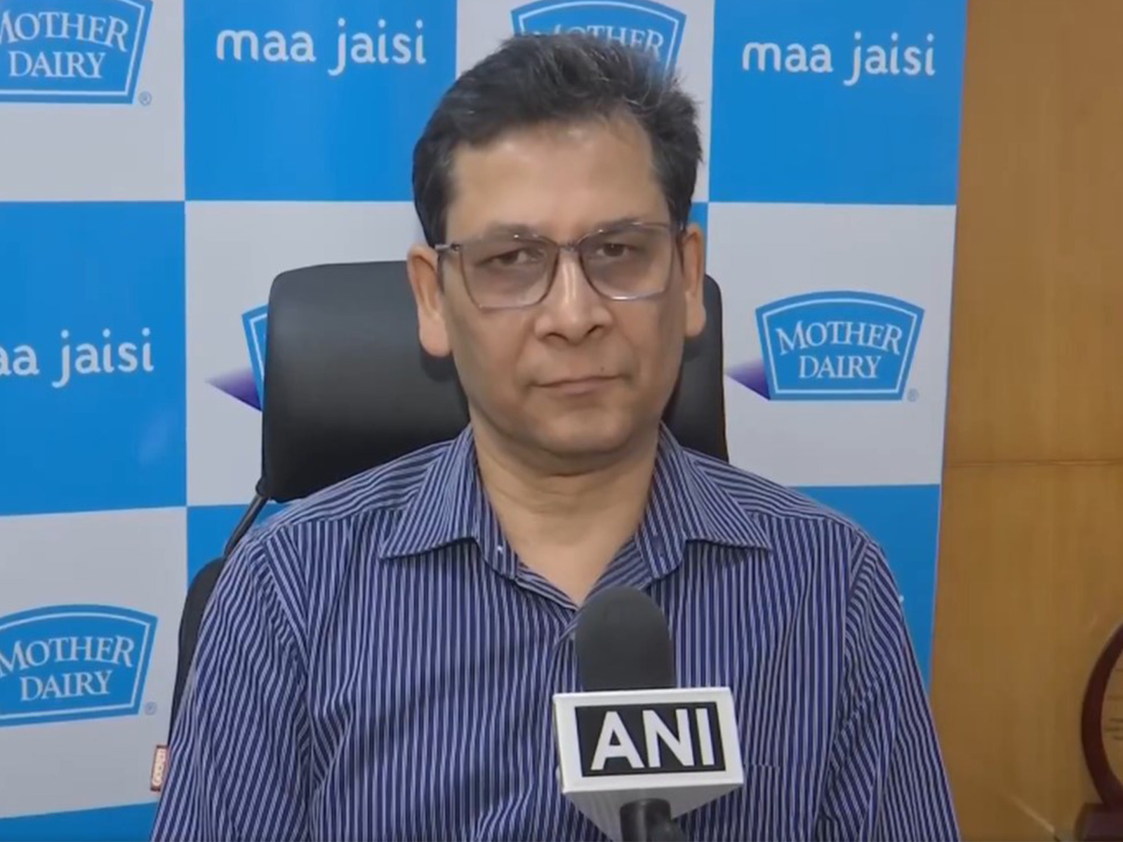 Manish Bandlish, Managing Director at Mother Dairy (Photo/ANI) Manish Bandlish, Managing Director at Mother Dairy (Photo/ANI)