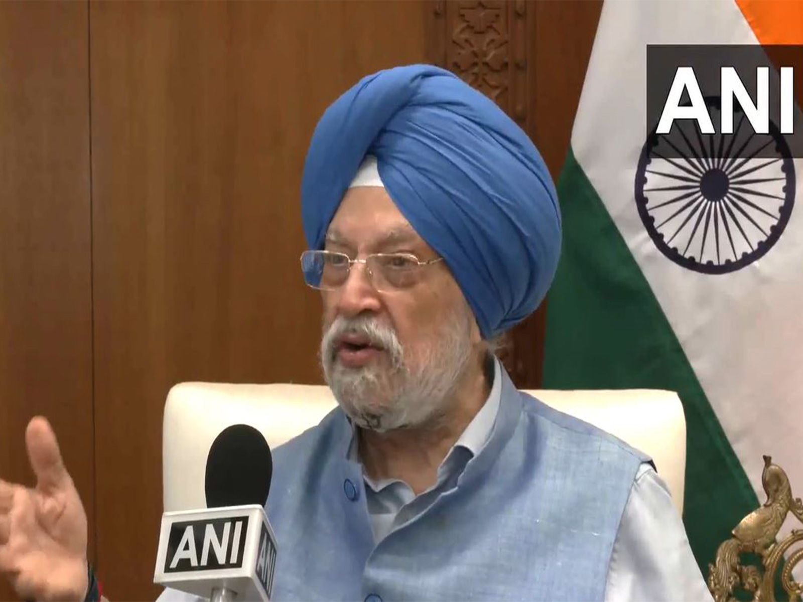 Union Petroleum and Natural Gas Minister Hardeep Puri (Photo/ANI) Union Petroleum and Natural Gas Minister Hardeep Puri (Photo/ANI)