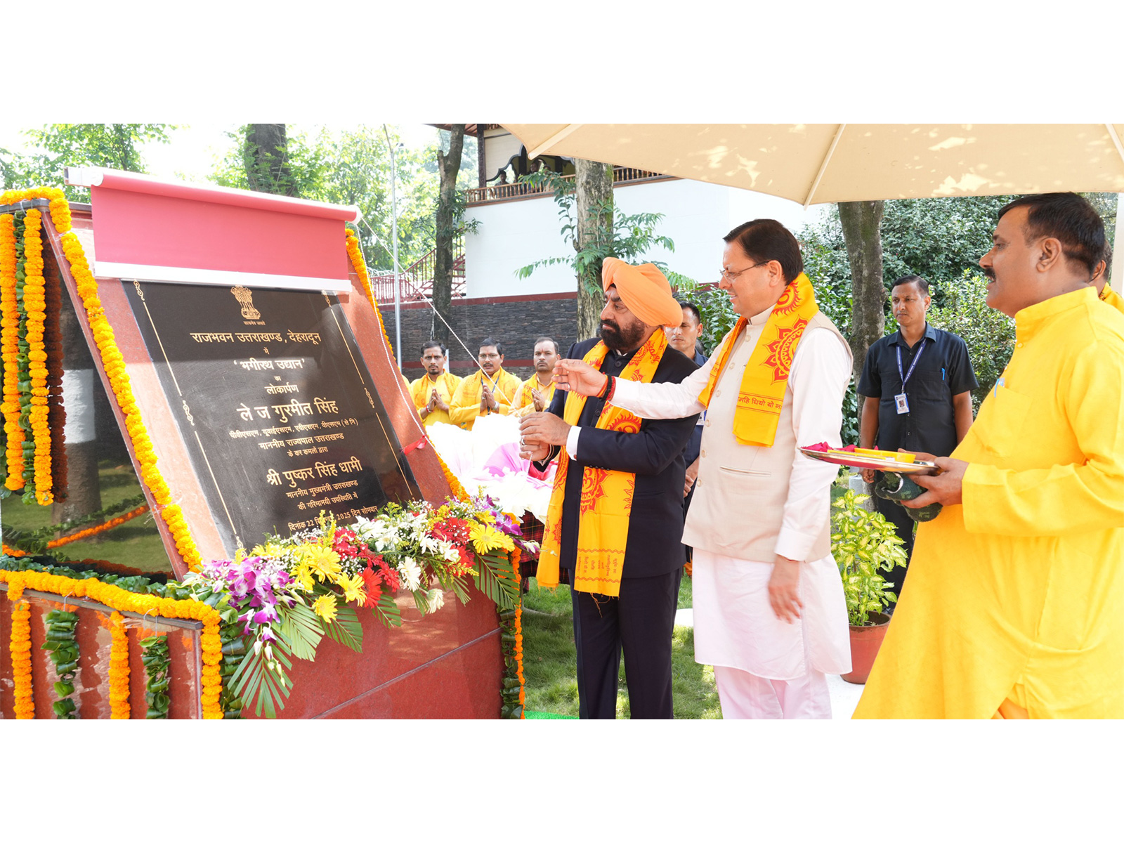 Uttarakhand Governor and CM Pushkar Singh Dhami (Photo/X/@OfficeofDhami) Uttarakhand Governor and CM Pushkar Singh Dhami (Photo/X/@OfficeofDhami)