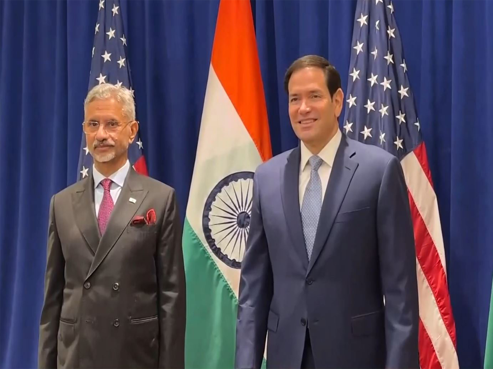 External Affairs Minister S Jaishankar with US Secretary of State Marco Rubio (Image/ANI) External Affairs Minister S Jaishankar with US Secretary of State Marco Rubio (Image/ANI)