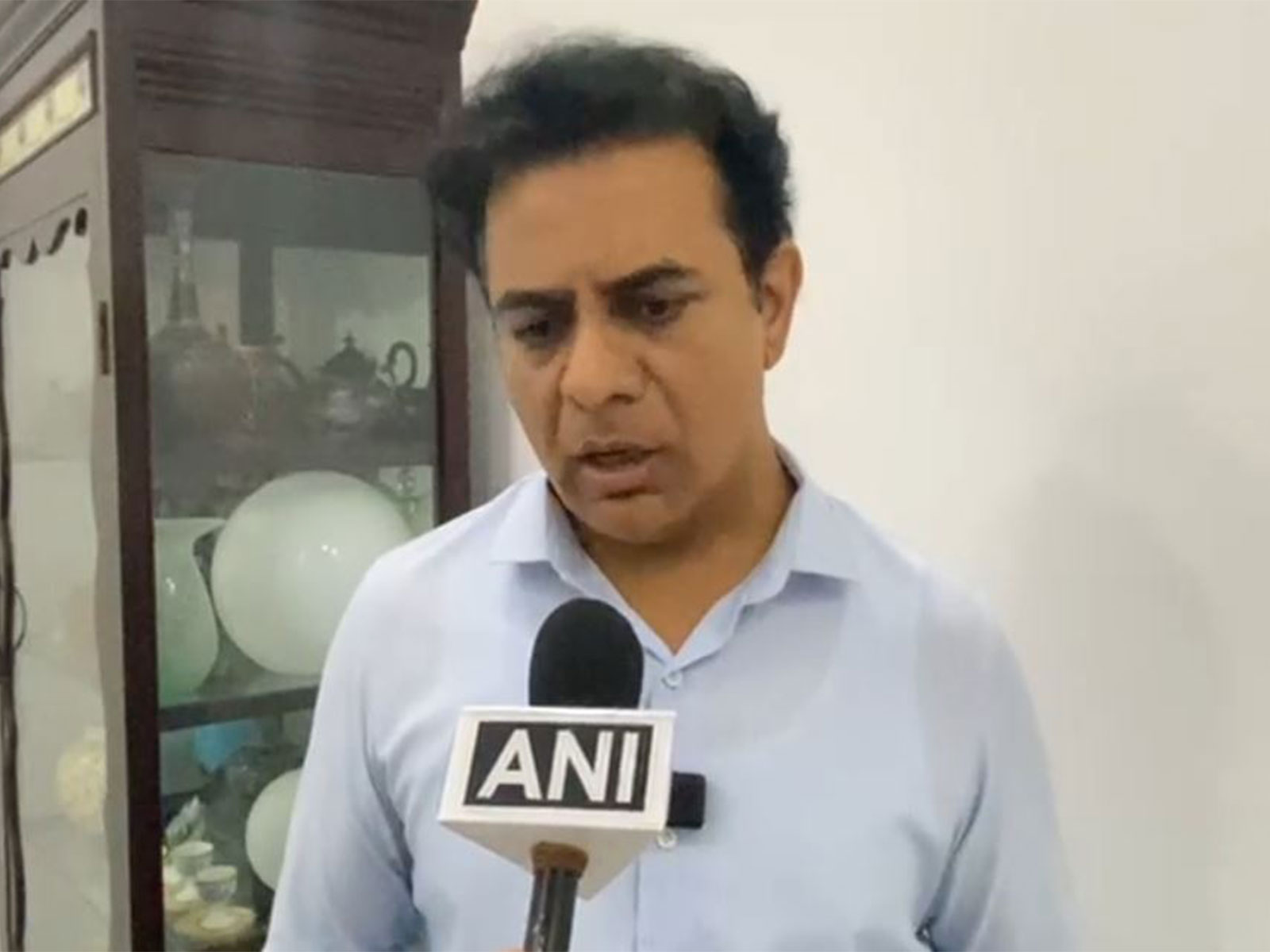 BRS Working President K T Rama Rao. (Photo/ANI) BRS Working President K T Rama Rao. (Photo/ANI)