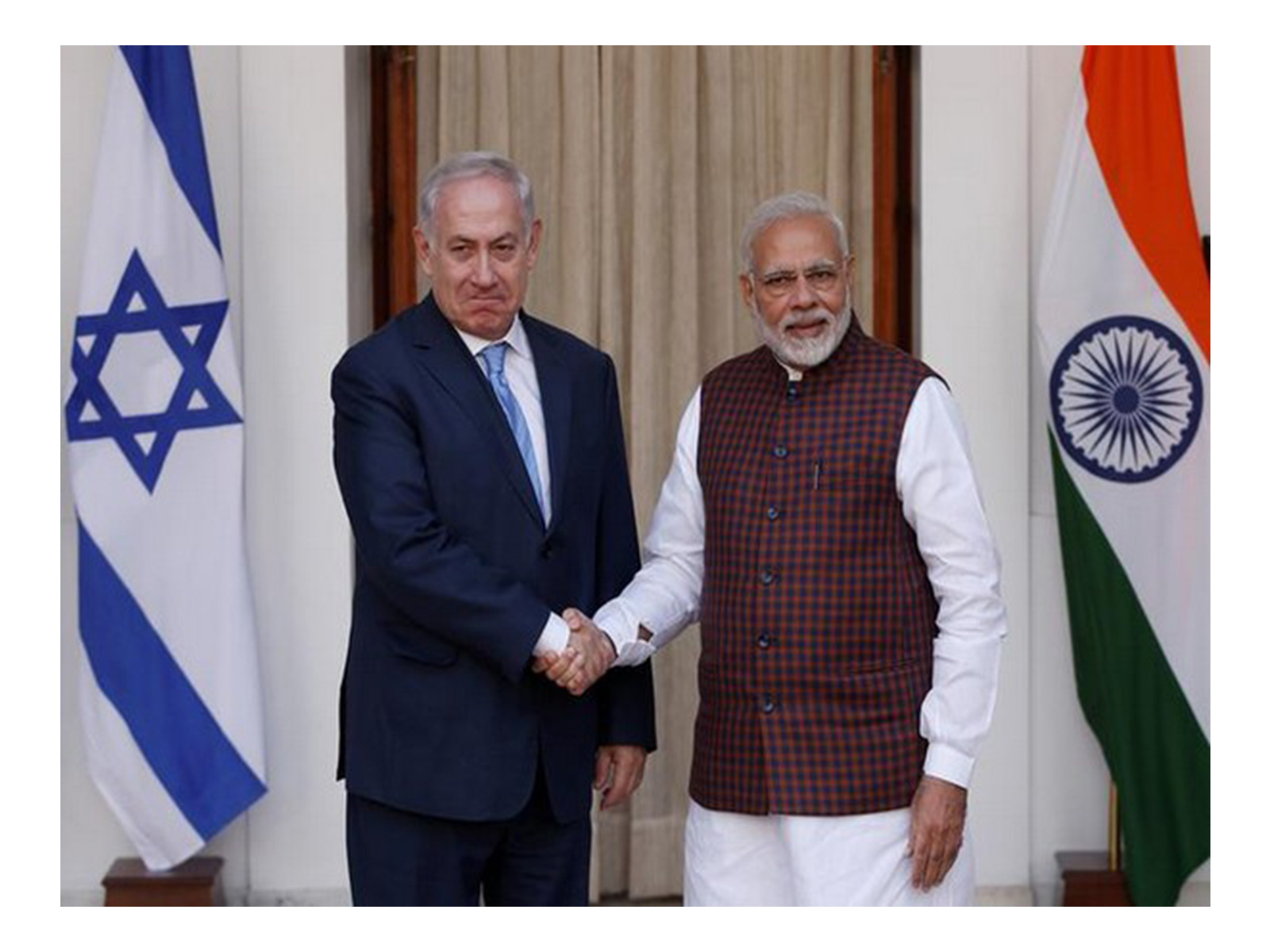 Israel Prime Minister Benjamin Netanyahu and Prime Minister Narendra Modi (File Photo/ANI) Israel Prime Minister Benjamin Netanyahu and Prime Minister Narendra Modi (File Photo/ANI)