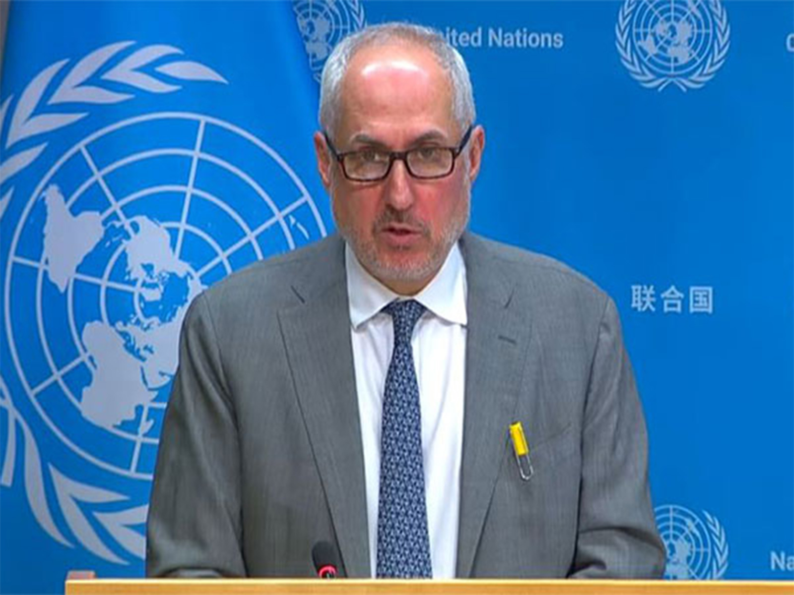 United Nations Spokesperson Stephane Dujarric (Photo/@UN) United Nations Spokesperson Stephane Dujarric (Photo/@UN)