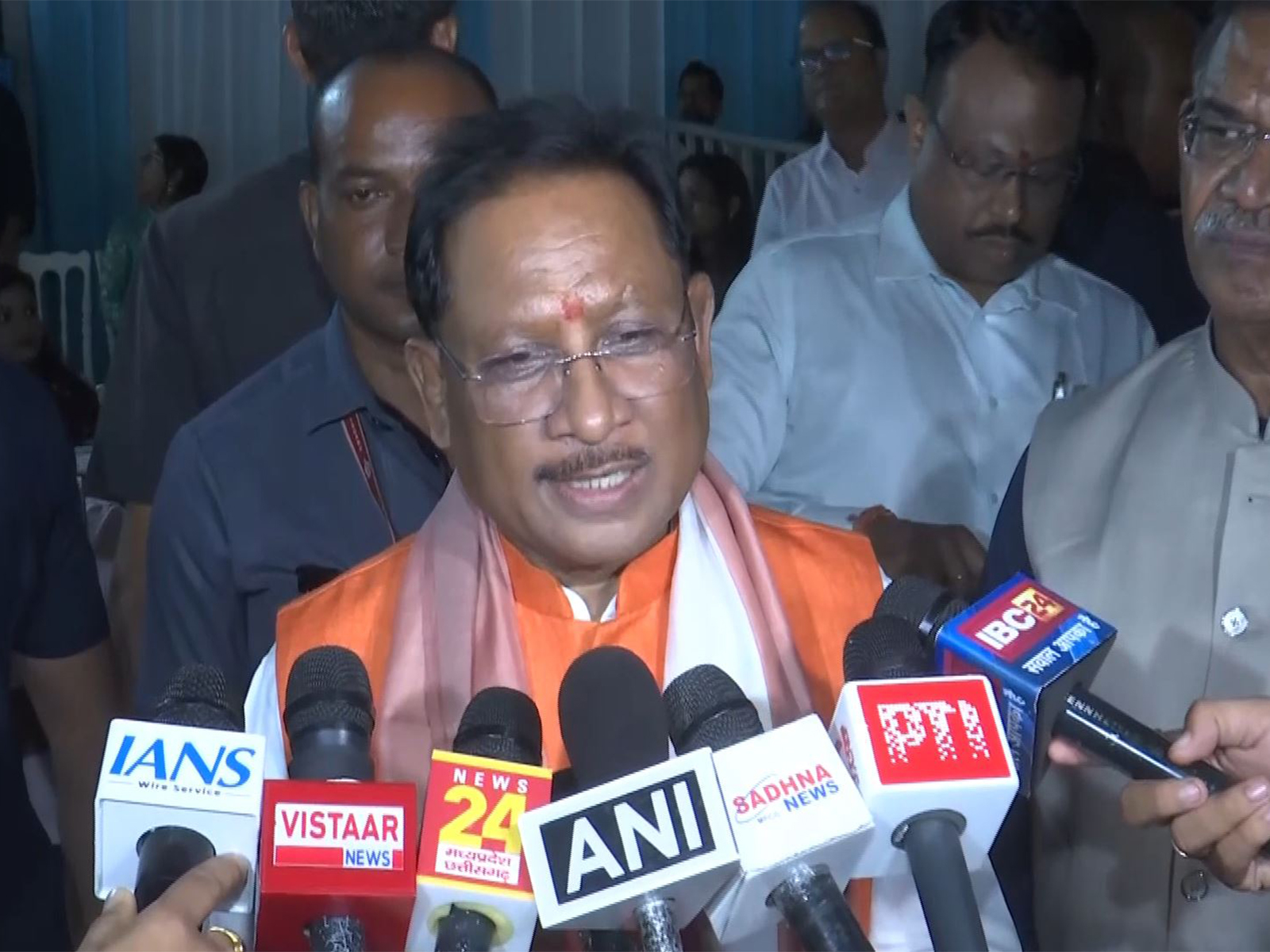 Chhattisgarh Chief Minister Vishnu Deo Sai (Photo/ANI) Chhattisgarh Chief Minister Vishnu Deo Sai (Photo/ANI)
