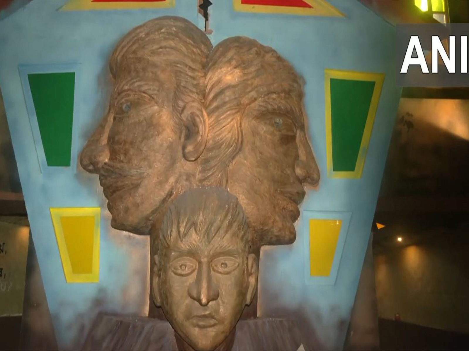 A Durga Puja pandal in Kolkata (Photo/ANI) A Durga Puja pandal in Kolkata (Photo/ANI)