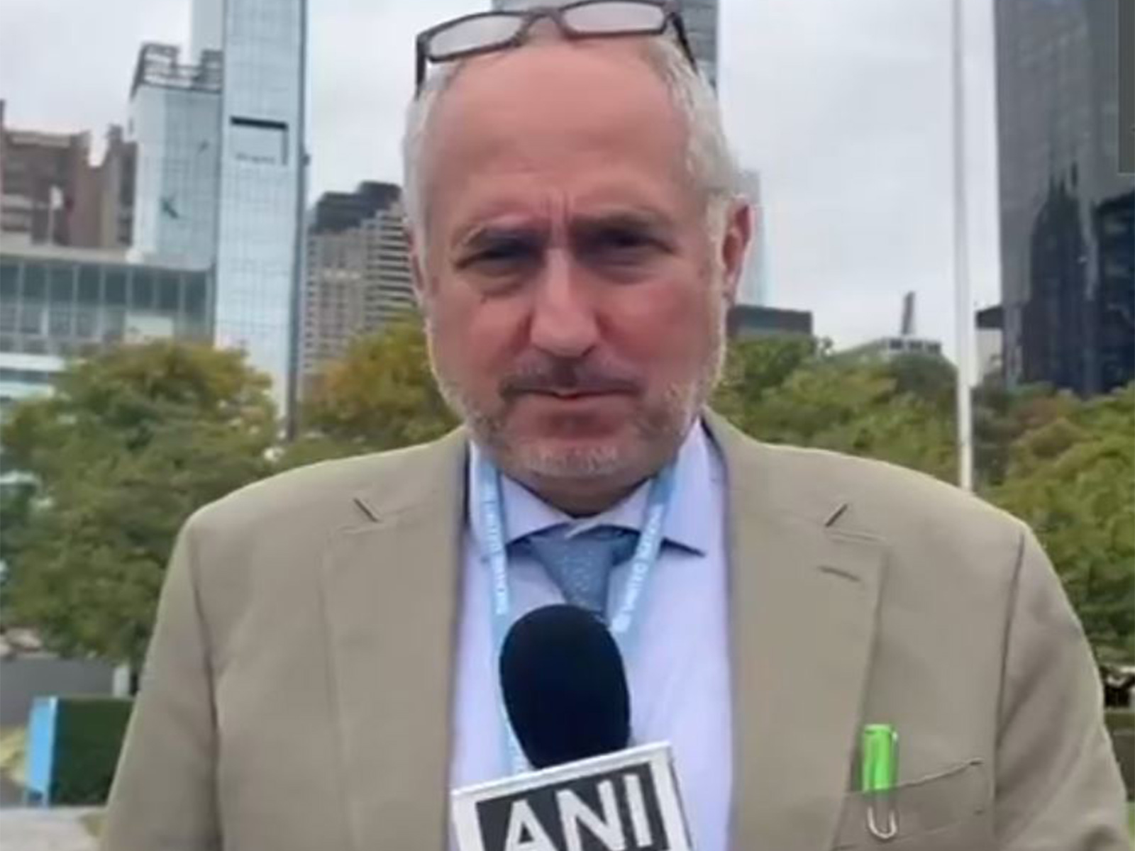 UN spokesperson Stéphane Dujarric (Photo/ANI) UN spokesperson Stéphane Dujarric (Photo/ANI)