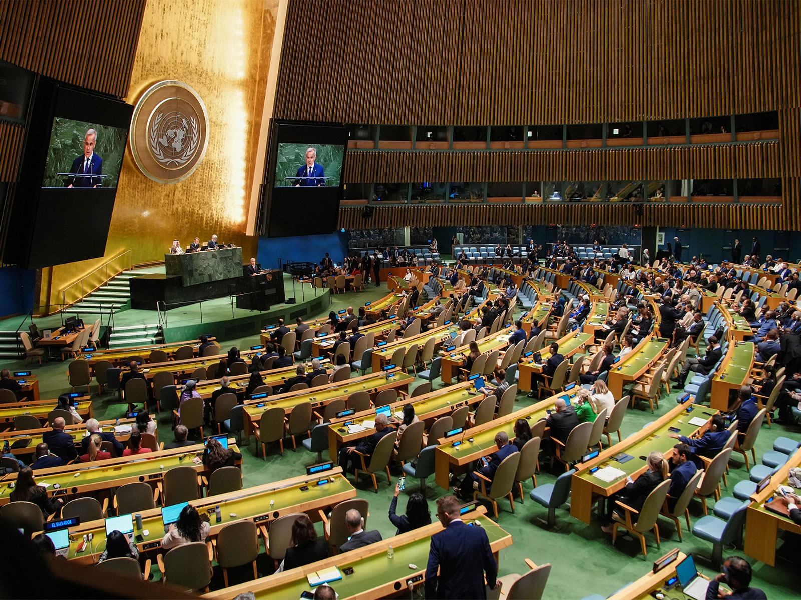 France and Saudi Arabia host a meeting of heads of state and government on a two-state solution between Israel and the Palestinians on the sidelines of the U.N. General Assembly (Photo/Reuters) France and Saudi Arabia host a meeting of heads of state and government on a two-state solution between Israel and the Palestinians on the sidelines of the U.N. General Assembly (Photo/Reuters)