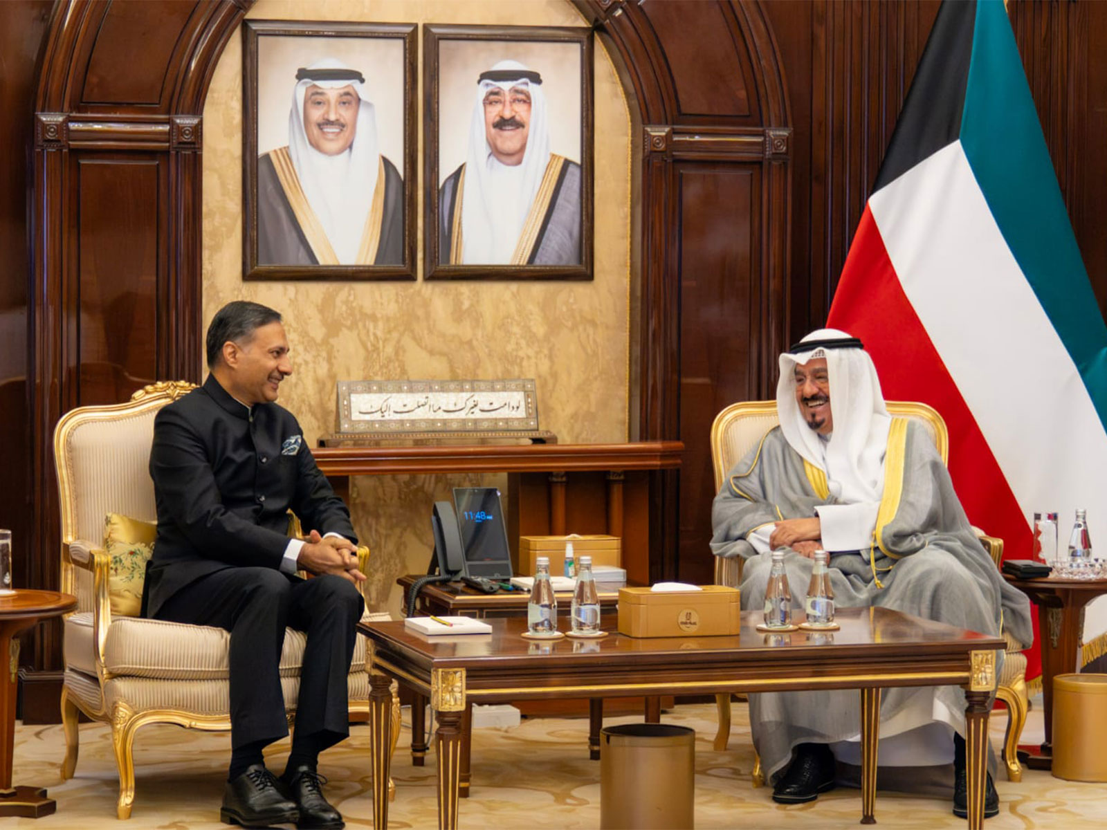 ndia’s Ambassador to Kuwait, Adarsh Swaika (Photo:x/@indembkwt)