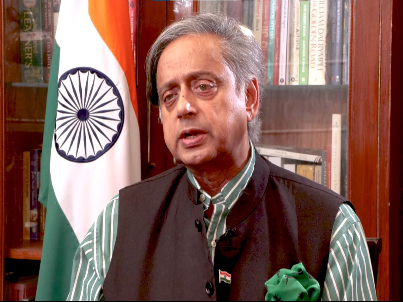  Former Union MoS for External Affairs and Congress MP Shashi Tharoor (Photo/ANI)