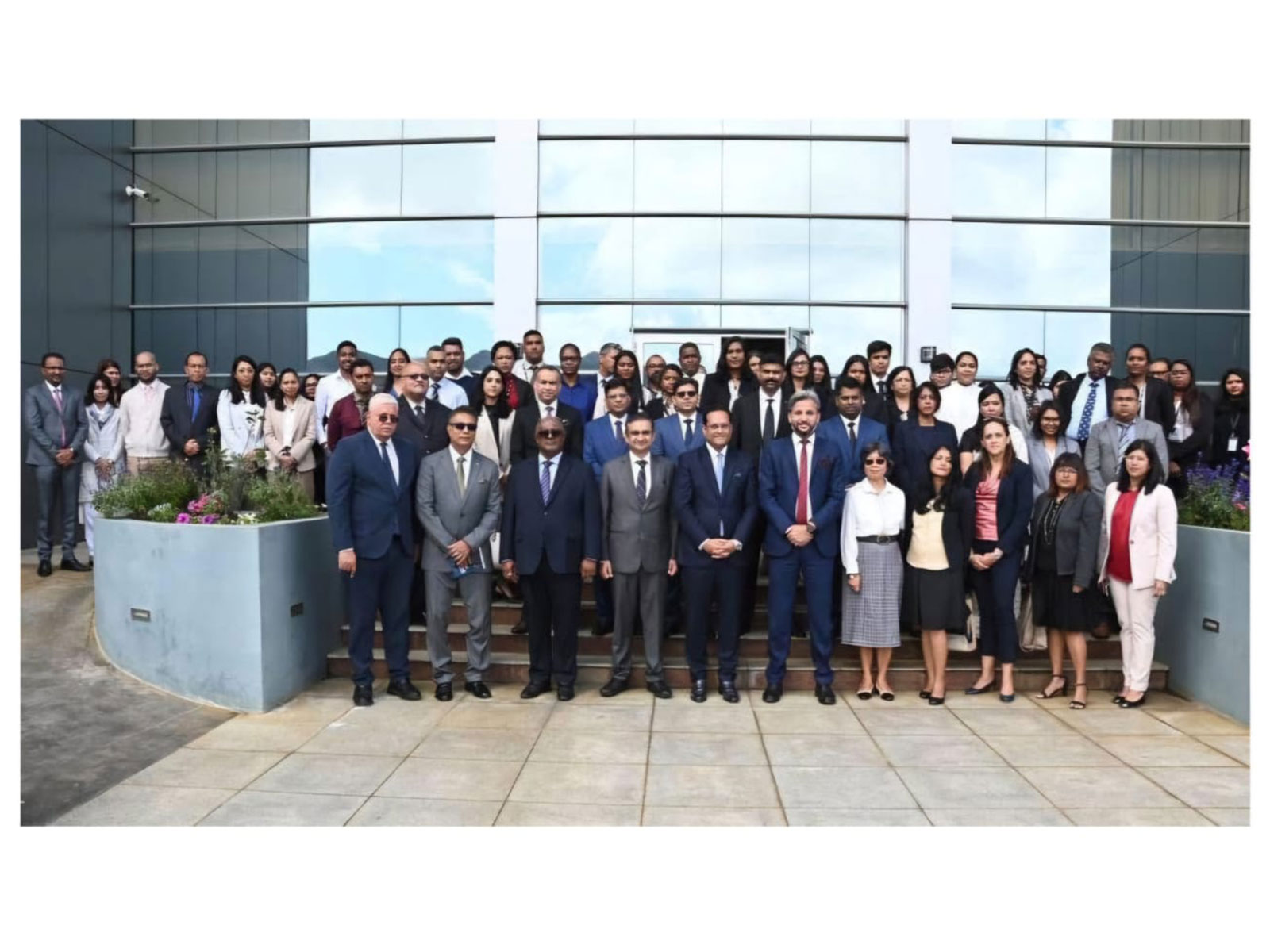 Officials from ED and Mauritius FCC (Photo/Courtesy ED) Officials from ED and Mauritius FCC (Photo/Courtesy ED)