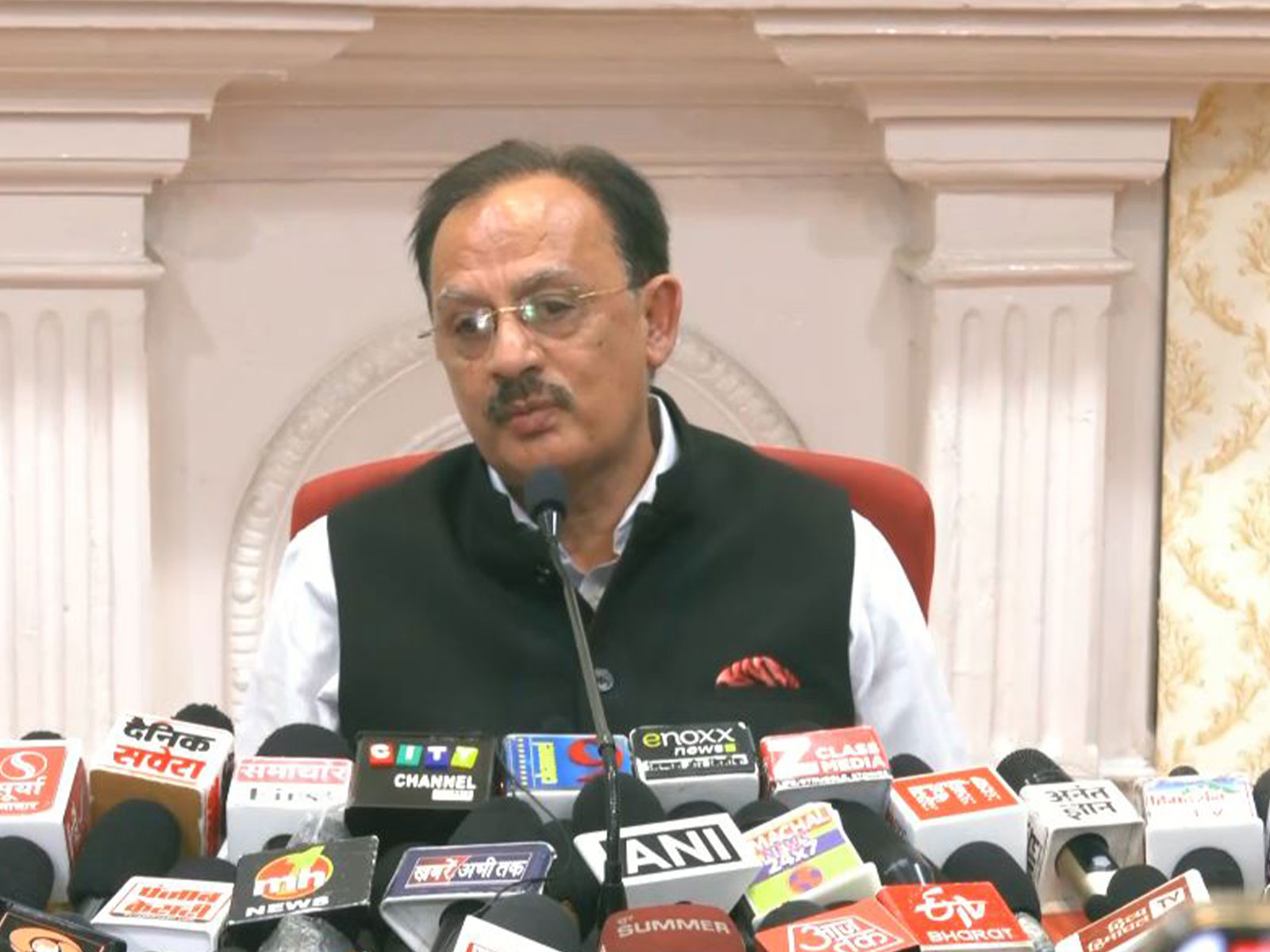 Industry Minister of Himachal Pradesh Harshvardhan Chauhan. (Photo/ANI) Industry Minister of Himachal Pradesh Harshvardhan Chauhan. (Photo/ANI)